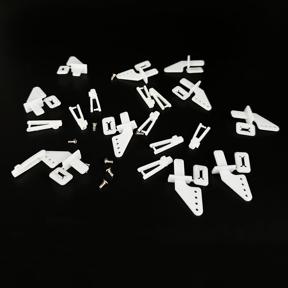 for Scy for 16101 16102 16103 16104 16201 1/16 RC Car Upgrade Parts Accessories Metal 25T Servo Arm Servo Horn Steering Servo Link Rod RC Upgrade Accessories(Blue)