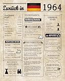 jahrgang 1964 abschlagsfreie rente Perfektes Geschenk zum 60. Geburtstag oder als Partydekoration 60 auf einem Mitteltisch oder einer Wand für Ihre Bday-Party-Dekoration. Lassen Sie mit Ihrer Familie interessante Ereignisse aus dem laufenden Jahr Revue passieren.