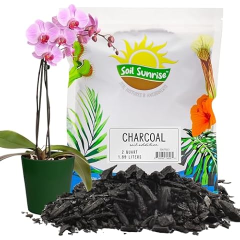 Soil Sunrise Horticultural Charcoal for Indoor Plants Cover