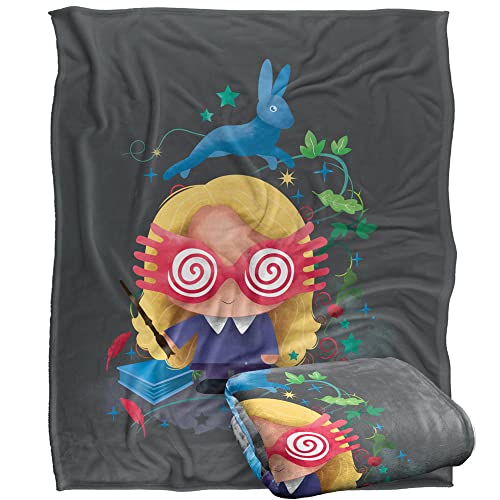 Couverture Luna Lovegood Chibi 152x127 cm pour soirée cinéma - 2