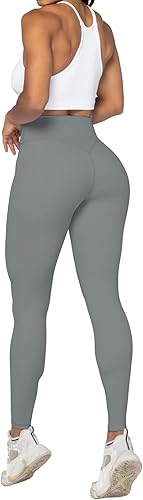 Miniatura 5 de Sunzel Nunaked Leggings de entrenamiento para mujer, con control de abdomen, compresión para entrenamiento, gimnasio, yoga, sin costura frontal y