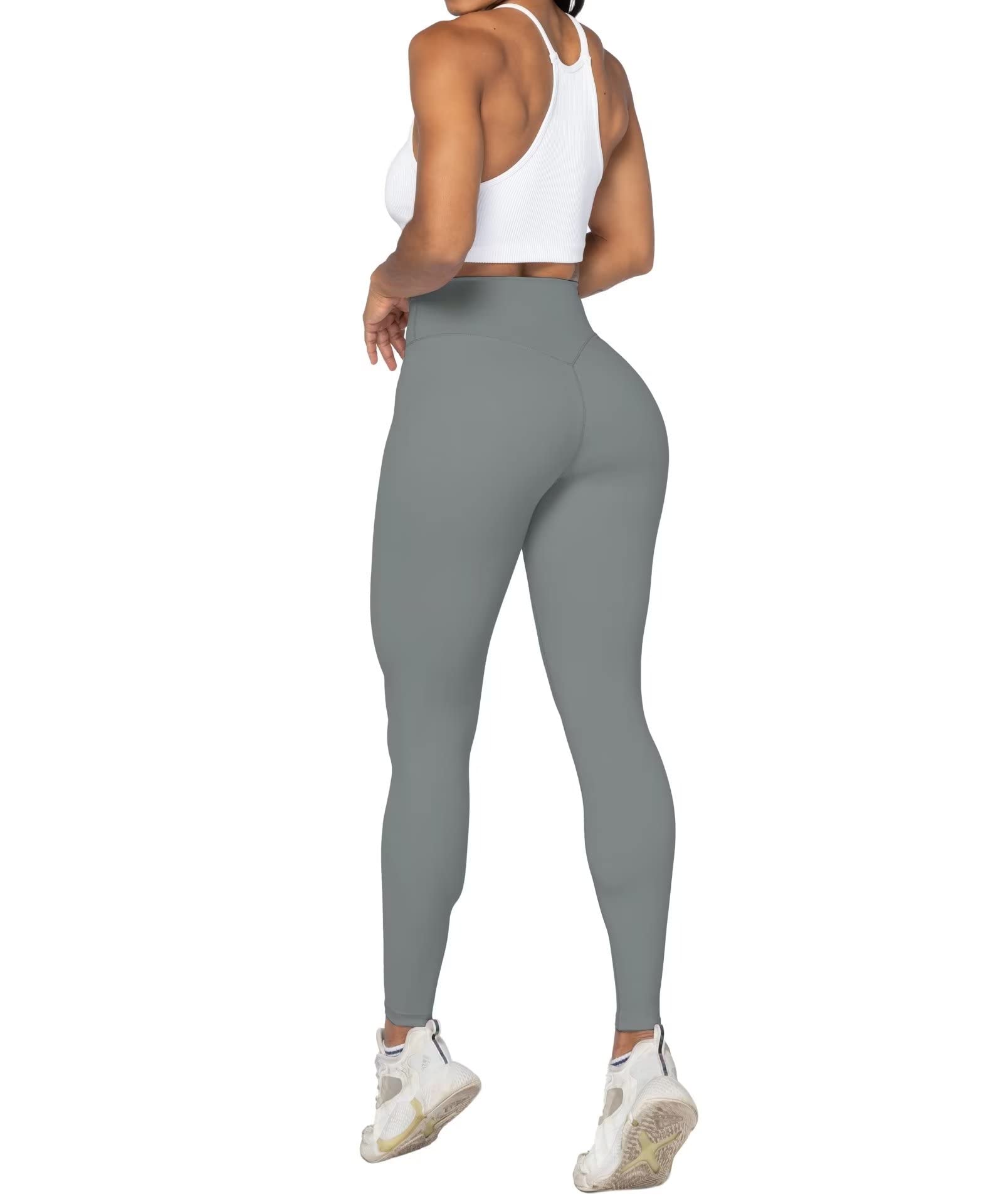 Sunzel Deporte Leggins Mujer,Deporte Leggins Mujer,Pantalones de Yoga con Cintura Alta y Compresión para Reducir Barriga 26"