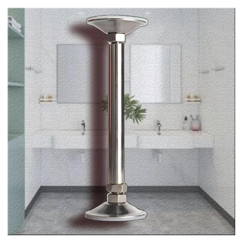 Support évier de cuisine réglable 51-66cm en acier inoxydable anti-rouille - 2