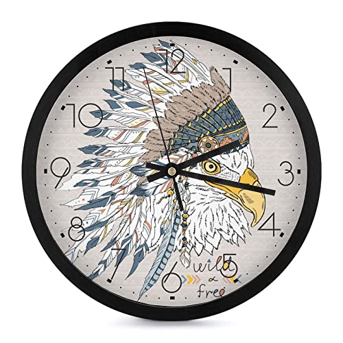Horloge murale oiseau à grands chiffres pour une lisibilité parfaite - 2