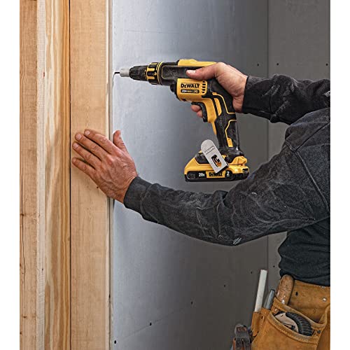 Image of DEWALT 20V MAX XR Drywall Screw Gun, Cordless, 4,400 RPM, LED Light, Bare Tool Only (DCF620B)