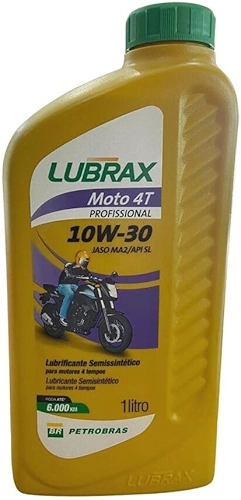 Óleo Lubrax para Moto 4T Profissional 10W30