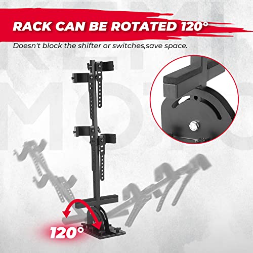 UTV Gun Holder Rack, KEMIMOTO Gun Mount Vertical Floor Mount Compatible