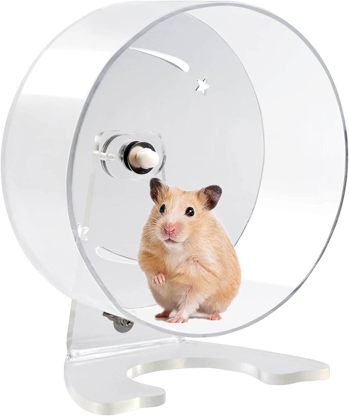 Silent Hamster Exercise Wheels, Hedgehog Wheel, Quiet Spinner Hamster Running Wheels for Hamsters, Gerbils, Hedgehogs and Small Animals
