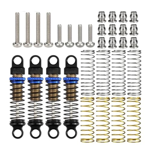 Amortisseurs Métalliques Axial SCX30 1/30 Pièces Amélioration Chenilles Voiture Télécommandée