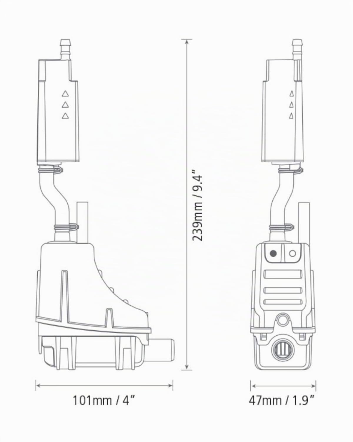 Mondeo aspen pumps - pompa scarico condensa climatizzatore mini lime silent+ aspen pumps - solo angolo