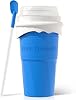Slushy Maker Cup 500ml Slushy Squeeze Cup for DIY Milkshake, Magic Slushy Maker, DIY Smoothie Maker for Kids, Ice Maker Cup Squeeze 1 Blue 500mlCOOL SUMMER
