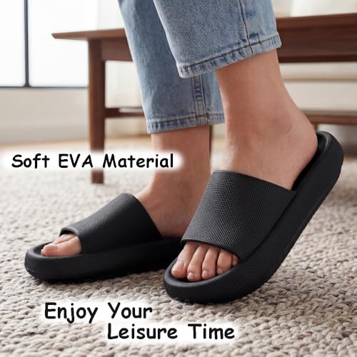 Donpapa Badeschuhe Damen Herren Original Badeschlappen Cloudyzzz Slides – Ansicht 5