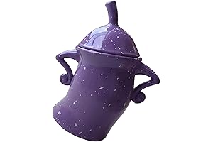 Food Canisters, PVC Durability Drop Resistant Easy to Store Multi Purpose Teapot...