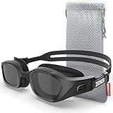 ZIONOR Schwimmbrille, Schwimmbrille Erwachsene G10 Antifog Spray Schwimmbrille mit Austauschbares oder Abnehmbares Objektiv UV-Schutz,Wasserdicht Professionelle Schwimmbrille für Herren Damen Junioren