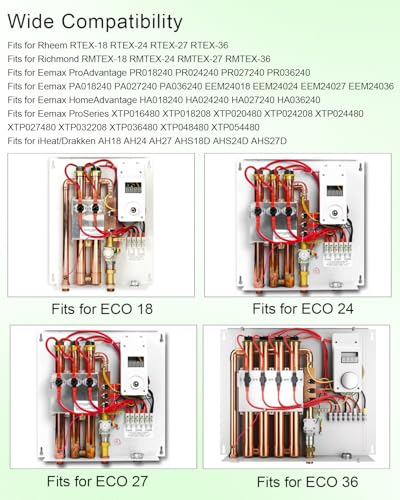 Élément chauffant titane 9kW 240V pour chauffe-eau EcoSmart et Rheem