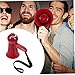 MOBUTOFU Portable Megaphone Loudspeaker with Recording Function Handheld Battery-Operated Amplifier for Parties and Events Volume Sound Device with Hand Strap