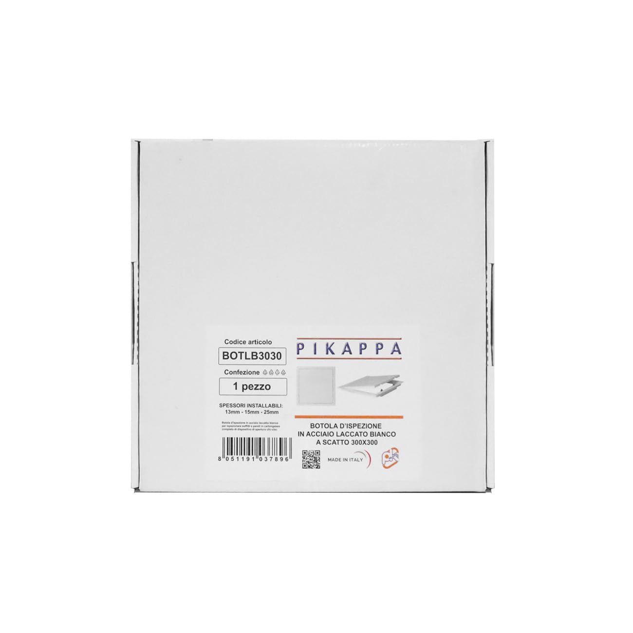 BOTLB3030 Trampilla de isección para cantonyeso, Blanco