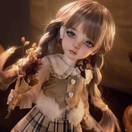 Meeler BJDh[1/6 ̎q 27cm SD ̊֐ߐl`w̏_v[gAh[1 +  + tFCXCNAbvwbh