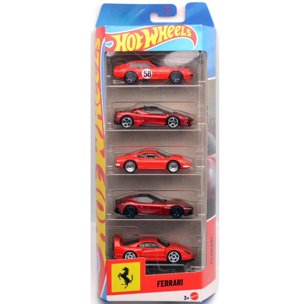 Amazon | Hot Wheels ホットウィール 2026 FERRARI 5 PACK 2026