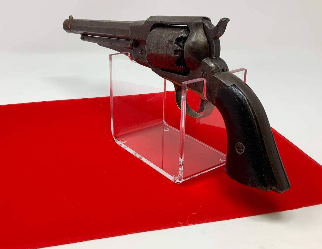Acrylic Pistol Stand Display for Collectables, Antiques, Civil War, Colt Pistol