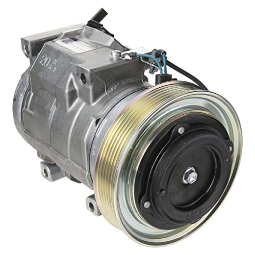 Denso 471-1630 New Compressor with Clutch