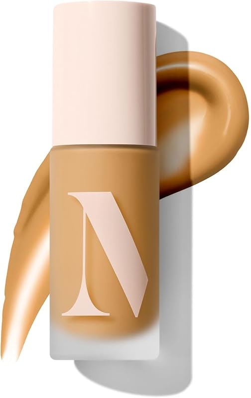 Morphe Lightform Dewy Foundation - Extended Hydration Foundation Makeup with a Lasting, Natural Radiant Finish - Long-Wearing Formula with Buildable, Medium Coverage - Tan 17W (1.01 fl oz)