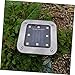 Vaguelly 2pcs Led Solar Buried Lights Outdoor Solar Lamp for Led Lighting Tool Garden Lights Practical Outdoor Lighting