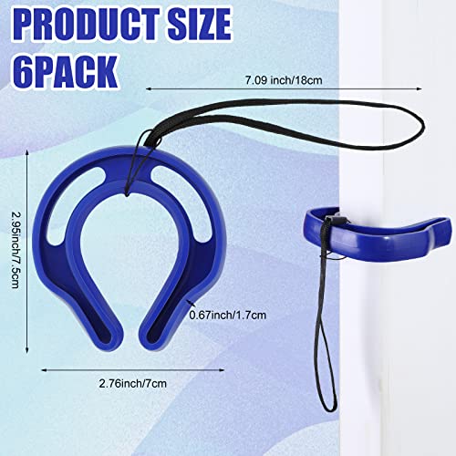 Kigley 6 Pcs Door Jam With Ropes Door Stop Door Stoppers For Door Wedge For Law Enforcement, Police, Emergency Services, Firefighter, Home, School, Classroom, Office Gifts Favors Supplies #TOP1