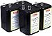 Produktbild 4R25 6V-Blockbatterie Ersatz für Nissen Laternenbatterie IEC 4R25 (Nissen 6V-Block 4er Set)
