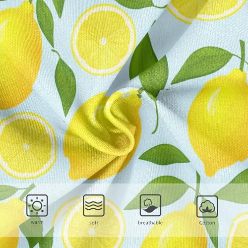 Joisal Funny Girls Underwear Toddler 2t Cotton Panties for Girl Sliced Yellow Lemons Light Blue Briefs Undies Kids3