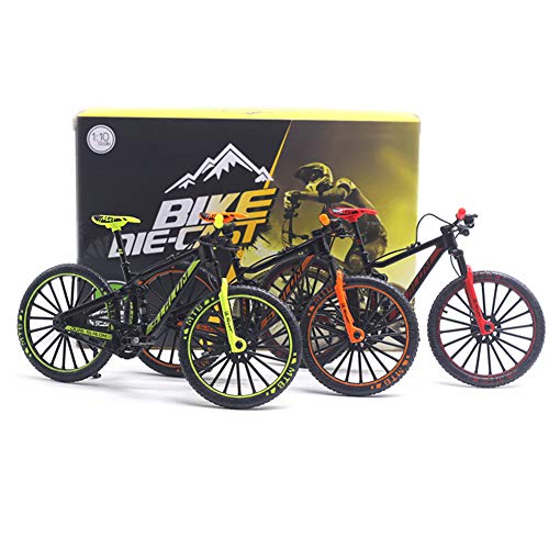 Cicony Finger Mountainbike, Metallfahrrad Modell 1:10 Modell Radfahren Diecast Toy Desk Craft Collection