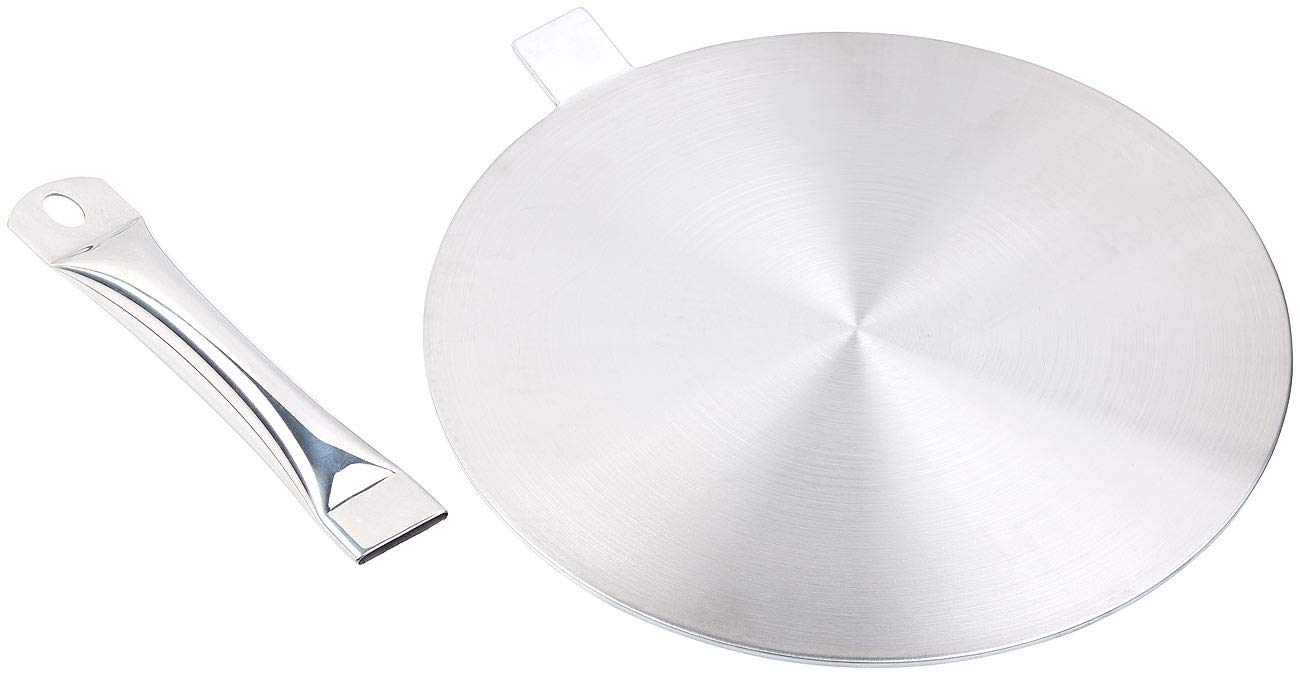 Rosenstein & Söhne Induktionsadapter: 4 Universal-Adapterplatten für Induktions-Kochfelder, Ø 14/20/24/28 cm (Induktionsadapterplatte, Adapterplatte für Induktionsherd, Fondue)