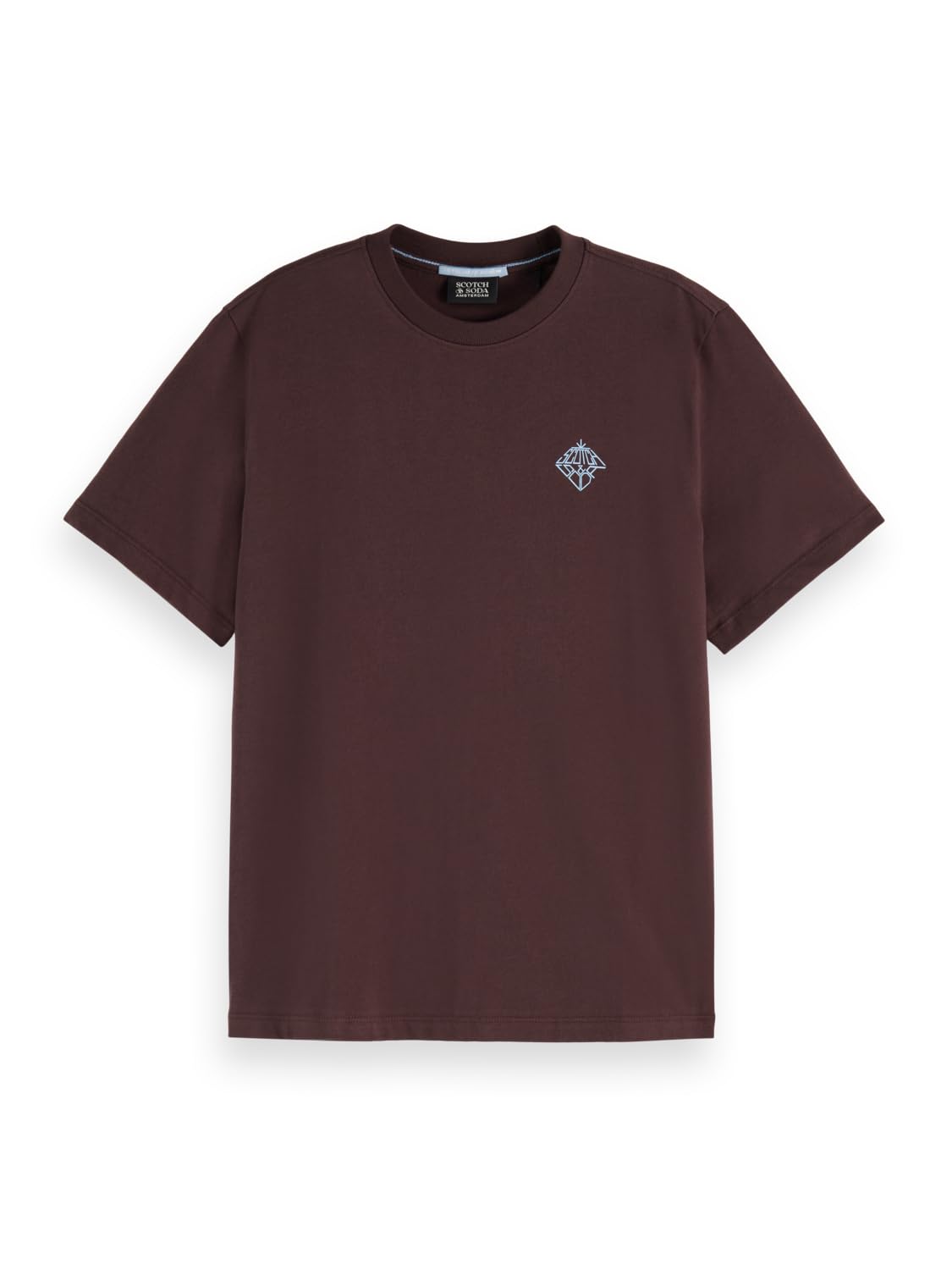 Scotch & Soda Regular Fit T-Shirt with Chest Artwork