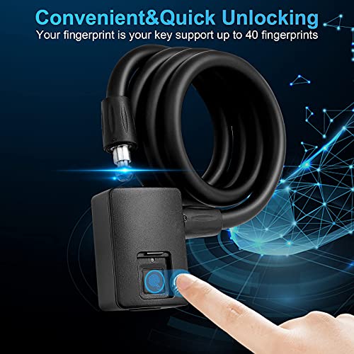 Câble de verrouillage Bluetooth pour vélo et sorties VTT