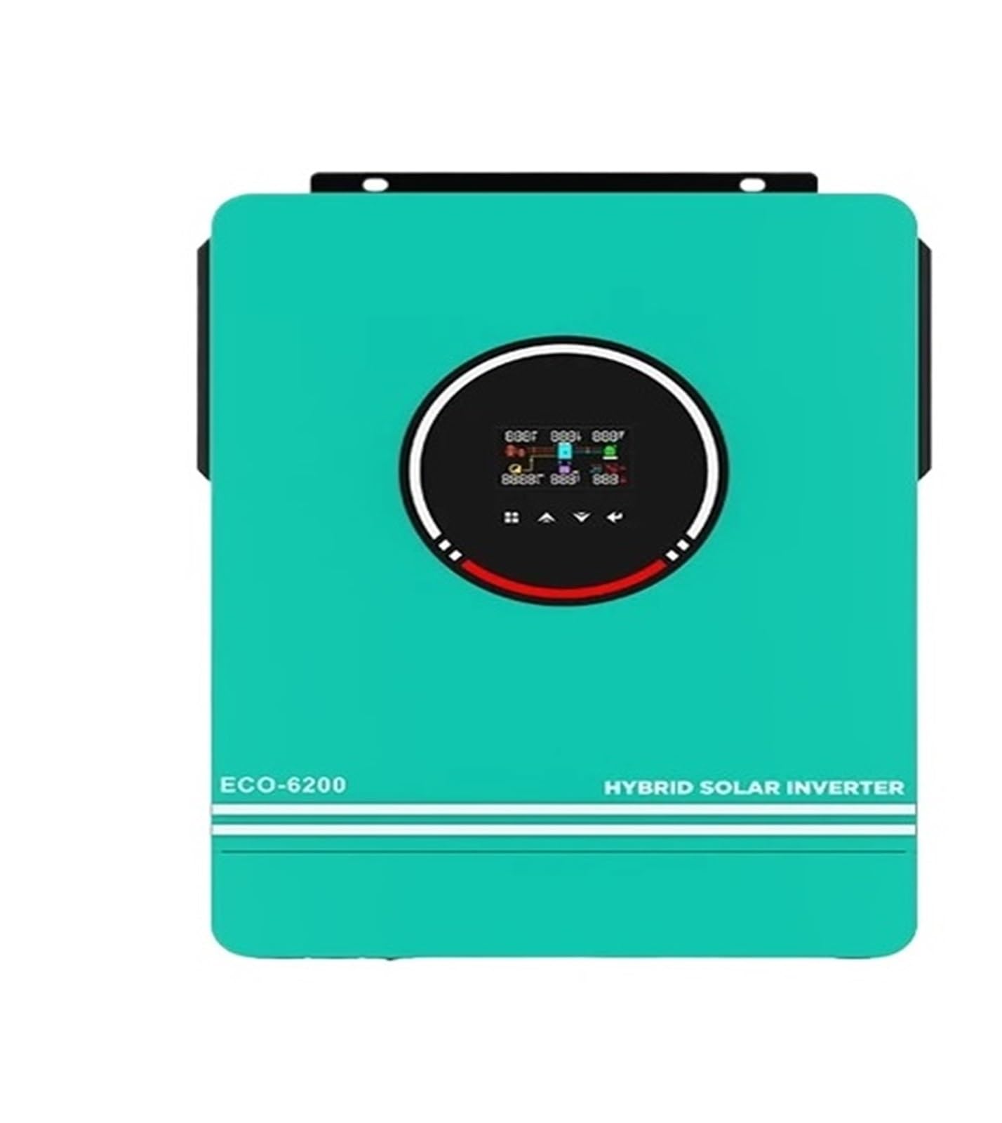 Onduleur solaire hybride hors réseau 3600 W, 4200 W, 6200 W, contrôleur d'onduleur solaire hybride 24 V, 48 V, 220 V, 120 A, MPPT(3KW 24V,Without W-IFI)