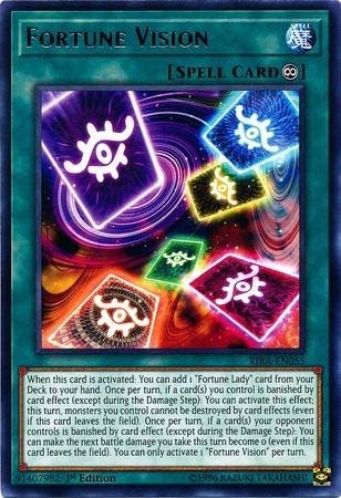 Yu-Gi-Oh! - Fortune Vision - RIRA-EN055 - Raro - 1ª Edición - Rising Rampage