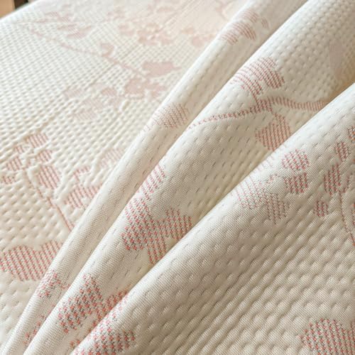 Surmatelas rafraîchissant soie lit double premium