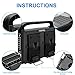 Miady BP-4CH 4 Channel V-Mount/V Lock Battery Charger with DC 16.5V Power Supply Output Compatible with Any V-Mount Battery(Battery Not Included)