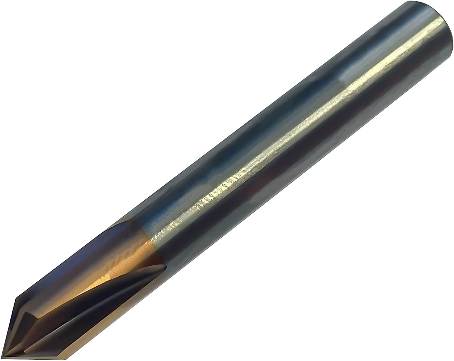 CNC QUALITÄT VHM Fraise à chanfreiner en carbure de tungstène 90° HM Ø 3 à Ø 12 mm