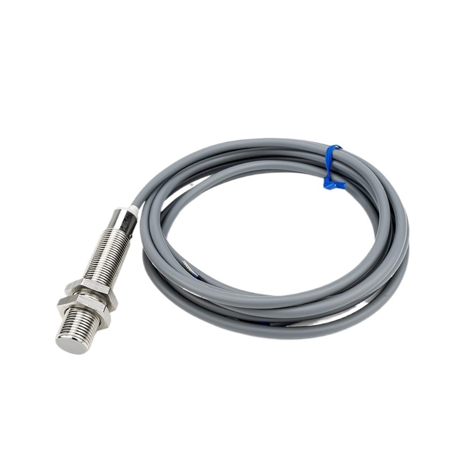 Interrupteur à capteur capacitif industriel M12 à tube en cuivre, encastré ou non encastré(M12 non-flush NPN NO-Sn:4mm)