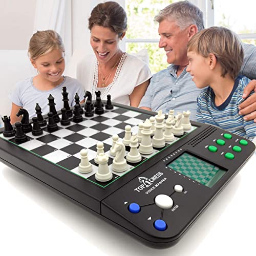 Top 1 Chess T1C Electronic Chess Set | Chess Set For Kids And Adults | Voice Chess Computer Teaching System thumb #6