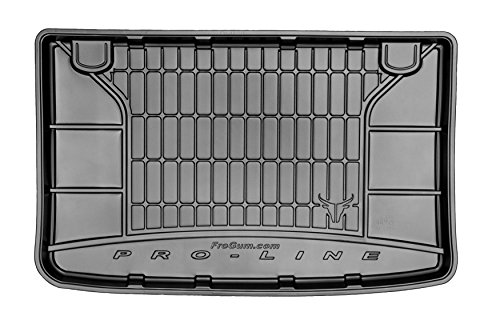 Pro-line Vasca Baule Per Bagagliaio Auto – TPE Antiscivolo Su Misura Per Alfa Romeo Mito (2008) Con Bordi Alti E Organizer - 2