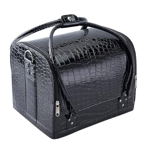beauty best leather makeup bag