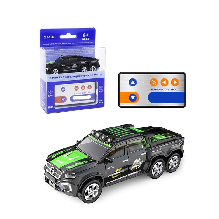 Image of ICE HOT Remote Control Car Mini Alloy Remote Control Off-Road car Pocket rc Desktop [3 Gear] Micro Drift Racing Children's Toy Electric Four-Wheel Drive(Multi Colour)