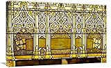  Leinwand-Kunstdruck, Bleiglasfenster, 76,2 x 49,5 cm