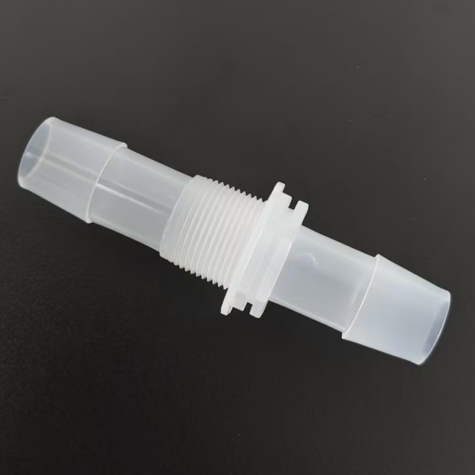 Conectores de púas for manguera plástico reutilizables, conectores PP for acuario, laboratorio y jardín, 50 Uds(1/2inch-M16 Male Thread-Fine)