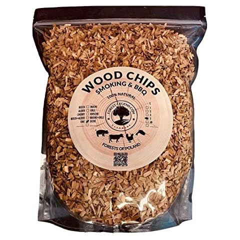 5 Litre Smoking Wood Chips for BBQ and Smokers 100% Natural from Polish Forests (Maple) Cover