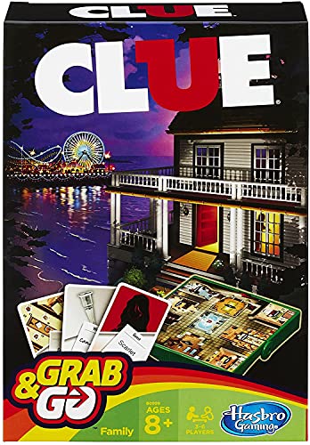 Motionrush Clue And Sorry Grab And Go Game (Travel Size) 2 Piece Bundle And 2 My Outlet Mall Stickers #TOP2