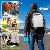 3T6B Etui ochronne do Starlink Mini, wodoszczelne silikonowe etui z tylną stroną o strukturze plastra miodu do odprowadzania ciepła, ochrona przed gradem i skałami, do aktywności na świeżym powietrzu