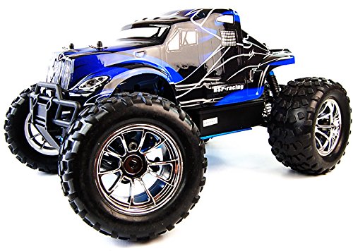HI-SPEED Big Rig Nitro 1:10 Scale Monster Truck, Remote Control, Batteries Included, Weather Resistant, 3+ Years, Boys